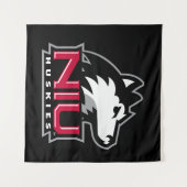 NIU-Huskies Wandteppich (Vorderseite (Horizontal))