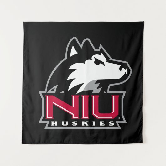 NIU-Huskies Wandteppich (Vorderseite)