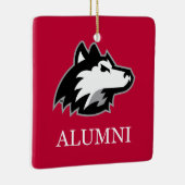 NIU Huskieses Alumni Keramikornament (Rechts)