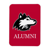 NIU Huskieses Alumni Magnet (Vertikal)
