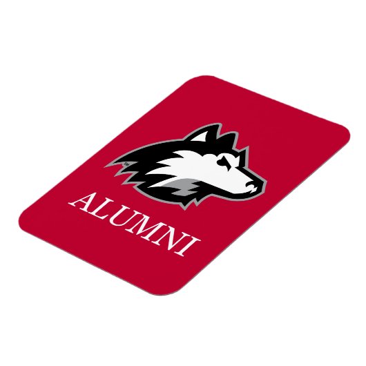 NIU Huskieses Alumni Magnet (Linke Seite)