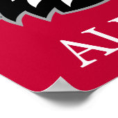 NIU Huskieses Alumni Poster (Ecke)