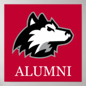 NIU Huskieses Alumni Poster (Vorne)