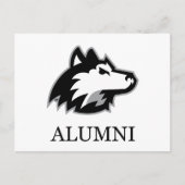 NIU Huskieses Alumni Postkarte (Vorderseite)