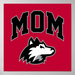 NIU HUSKIESES MAMA POSTER