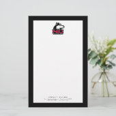 NIU Huskieses Wordmark Briefpapier (Stehend Vorderseite)