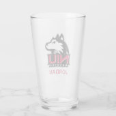 NIU Huskieses Wordmark Glas (Rückseite)