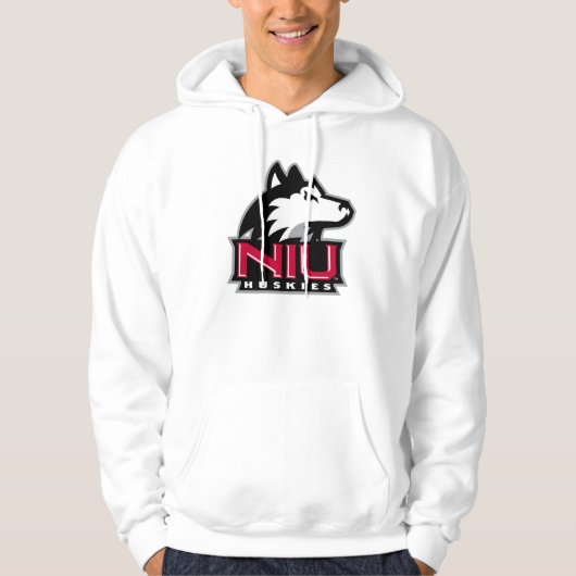 NIU Huskieses Wordmark Hoodie (Vorderseite)