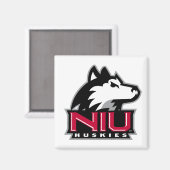NIU Huskieses Wordmark Magnet (Vorderseite/Rückseite)