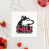 NIU Huskieses Wordmark Serviette (Beispiel)