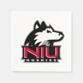 NIU Huskieses Wordmark Serviette (Vorderseite)