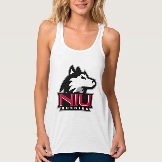 NIU Huskieses Wordmark Tank Top (Vorderseite)