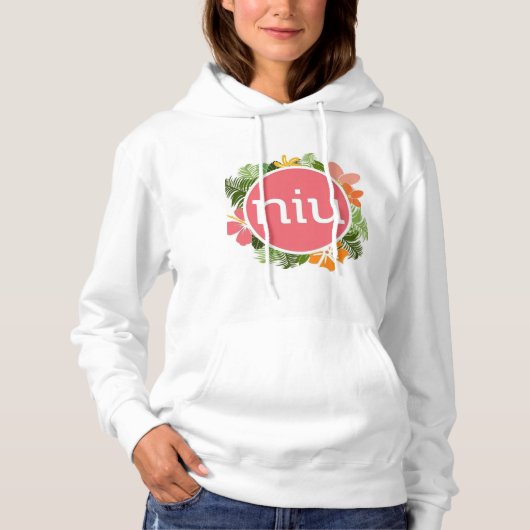 NIU-Logo-Hoodie (W) Hoodie (Vorderseite)