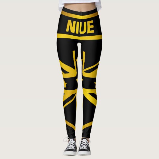 Niue Emblem Leggings (Vorderseite)