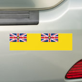 Niue Flag Autoaufkleber (Auf Auto)