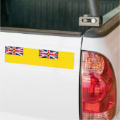 Niue Flag Autoaufkleber (Auf Lkw)