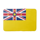 Niue Flag Badematte (Vorderseite)