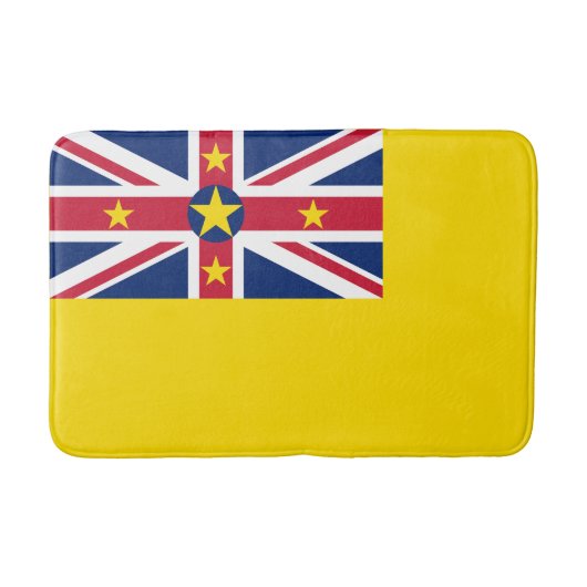 Niue Flag Badematte (Vorderseite)
