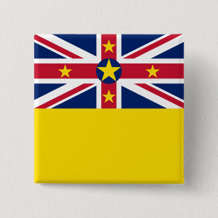 Niue Flag Button