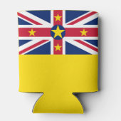 Niue Flag Dosenkühler (Rückseite)