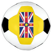 Niue Flag Fußball (Gedreht)