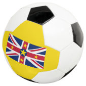 Niue Flag Fußball (Dreiviertel)