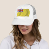 Niue Flag Hat Truckerkappe (Beispiel)