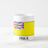 Niue Flag Kaffeetasse (Mittel)