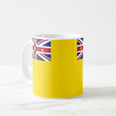 Niue Flag Keramik Kaffee Tasse (Vorderseite Links)