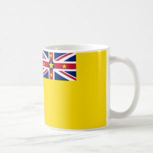 Niue Flag Keramik Kaffee Tasse