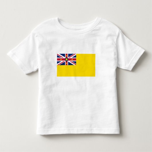 Niue Flag Kleinkind T-shirt (Vorderseite)