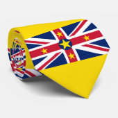 Niue Flag Krawatte (Gerollt)
