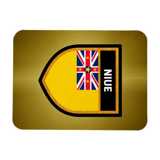 Niue Flag Magnet (Horizontal)