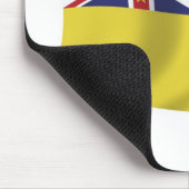 Niue Flag Mousepad (Ecke)
