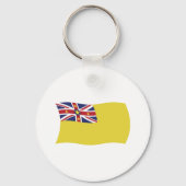 Niue Flag Schlüsselanhänger (Vorderseite)