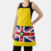 Niue Flag Schürze (InSitu)