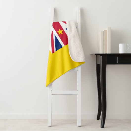 Niue Flag Sherpadecke (Beispiel)