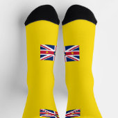 Niue Flag Socken (Oben)