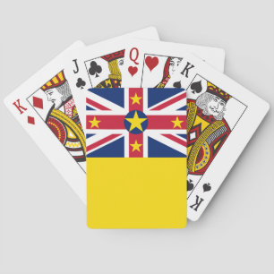 Niue Flag Spielkarten