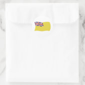 Niue Flag Sticker (Tasche)