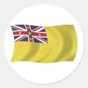 Niue Flag Sticker