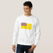 Niue Flag Sweatshirt (Vorne ganz)