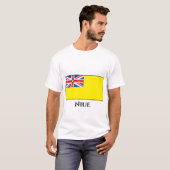 Niue Flag T-Shirt (Vorne ganz)