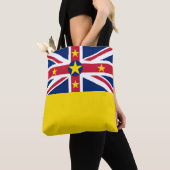 Niue Flag Tasche (Von Nahem)