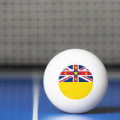 Niue Flag Tischtennisball (Netto)