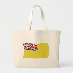 Niue Flag Tote Bag Jumbo Stoffbeutel