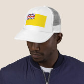 Niue Flag Truckerkappe (Beispiel)