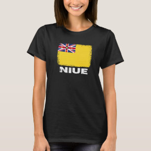 Niue Flag Unterstützung Niuuaner Frauen Männer T-Shirt