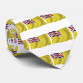 Niue-Flagge Krawatte (Gerollt)