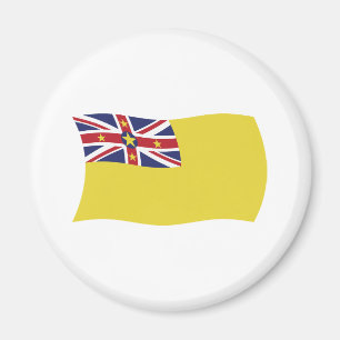 Niue-Flagge-Magnet Magnet
